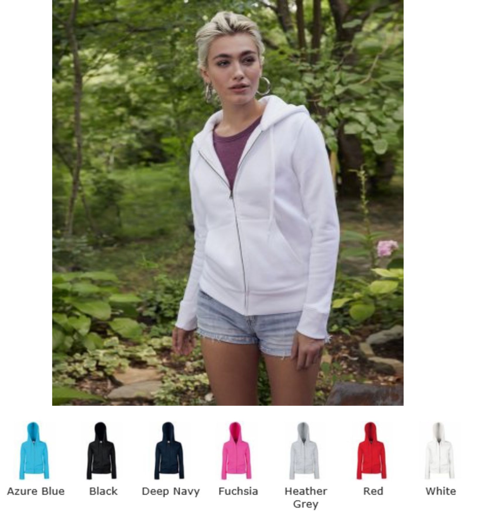 Fruit of the Loom Premium SS82 Lady-Fit Sweat Jacket